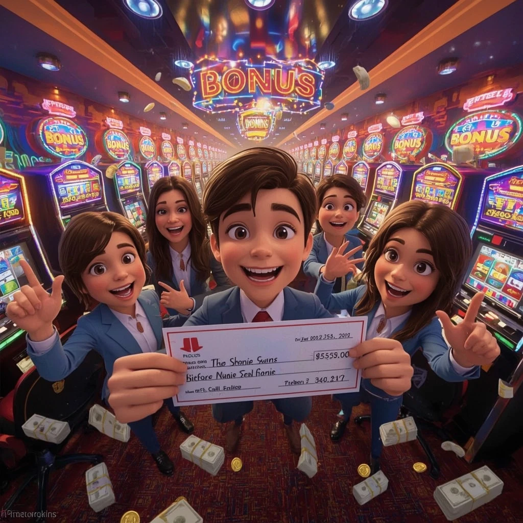 bonus dans les mains d'un homme au casino MOI CASINO